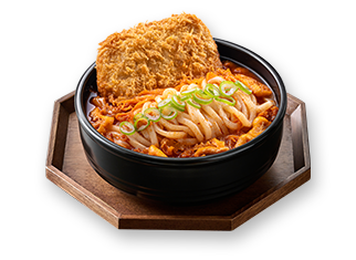 Kimchi Nabe Udon With Tonkatsu